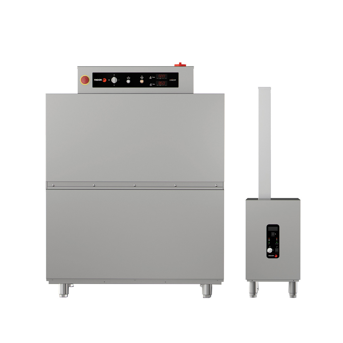 Fagor CCO-180DCW Concept Rack Conveyor Dishwasher Right Side Entrance