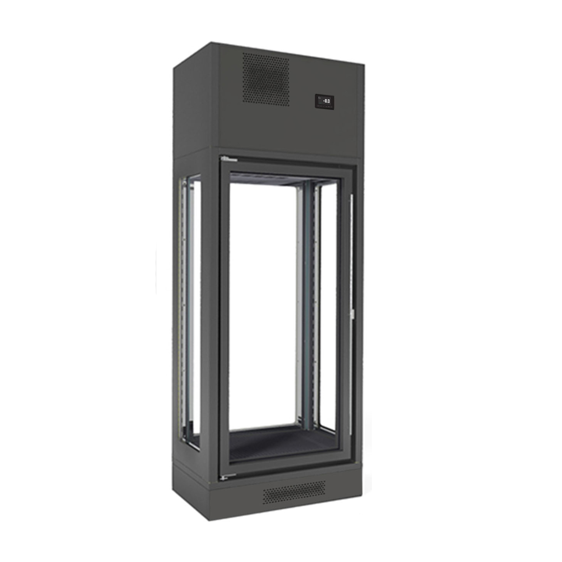 Fagor FWC-2301-1CB Single Zone 1 Door Black Central Wine Cellar