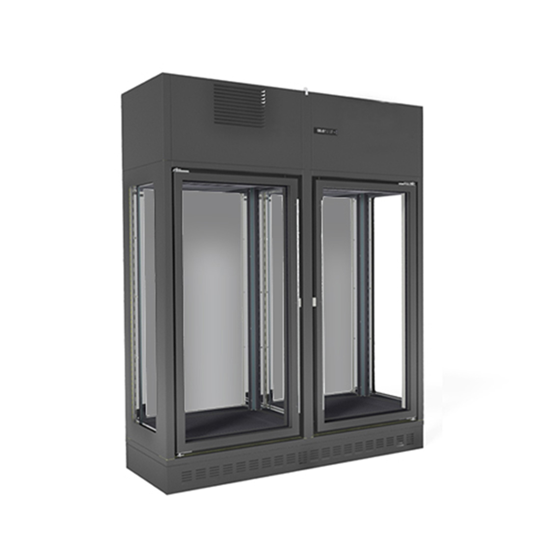 Fagor FWC-2302-1CB Single Zone 2 Doors Black Central Wine Cellar