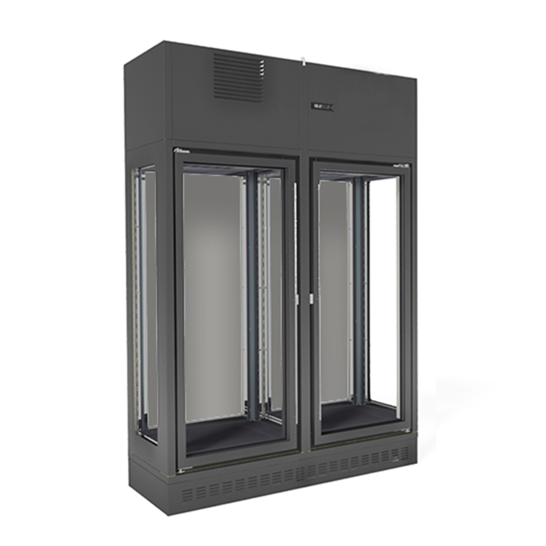 Fagor FWC-2602-1CB Single Zone 2 Doors Black Central Wine Cellar