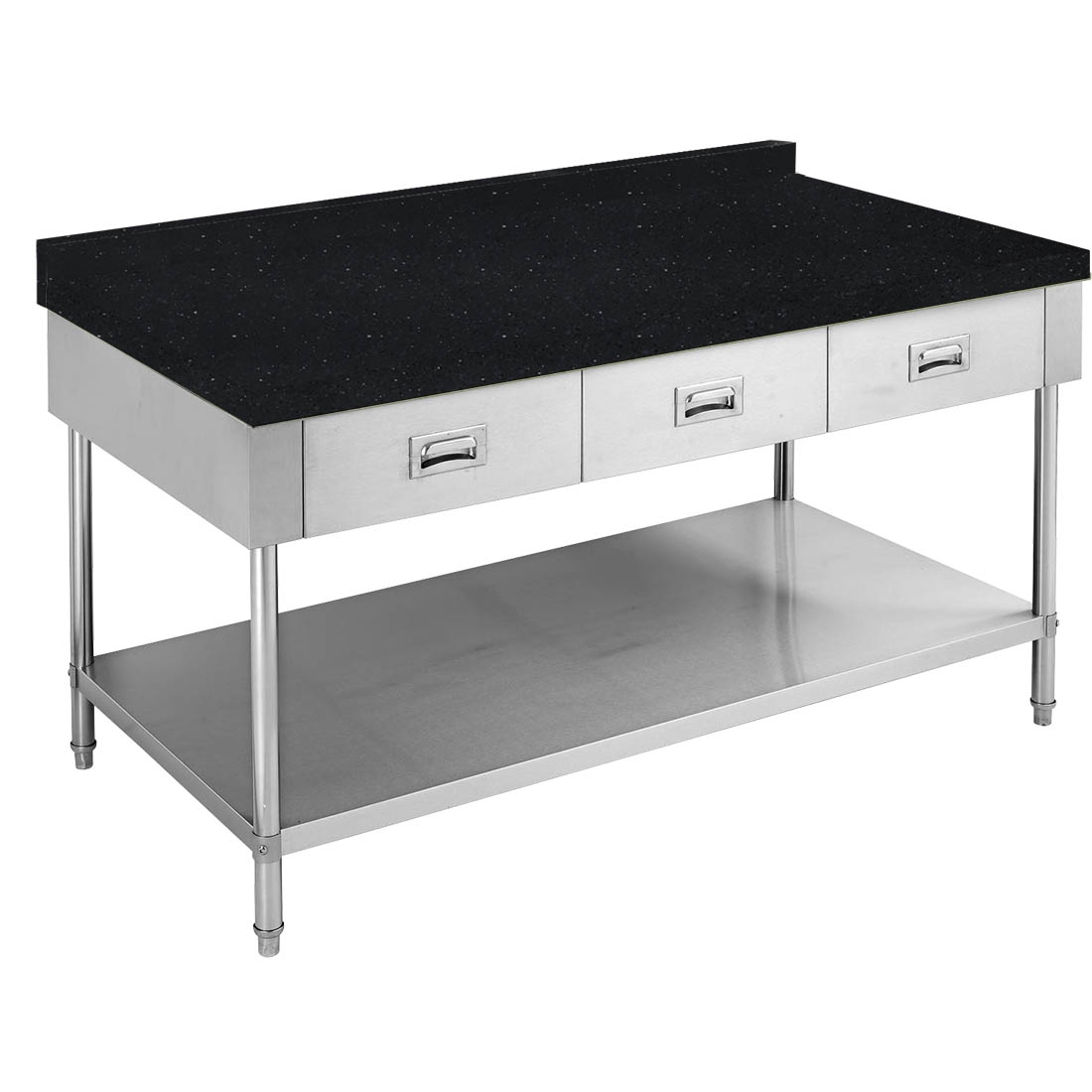 Modular Systems group-fy-rebk-sp Black Splashback for Stone Kitchen Bench
