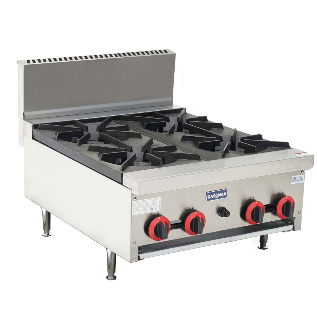 Gasmax RB-4ELPG Gas 4 Burner Cook Top