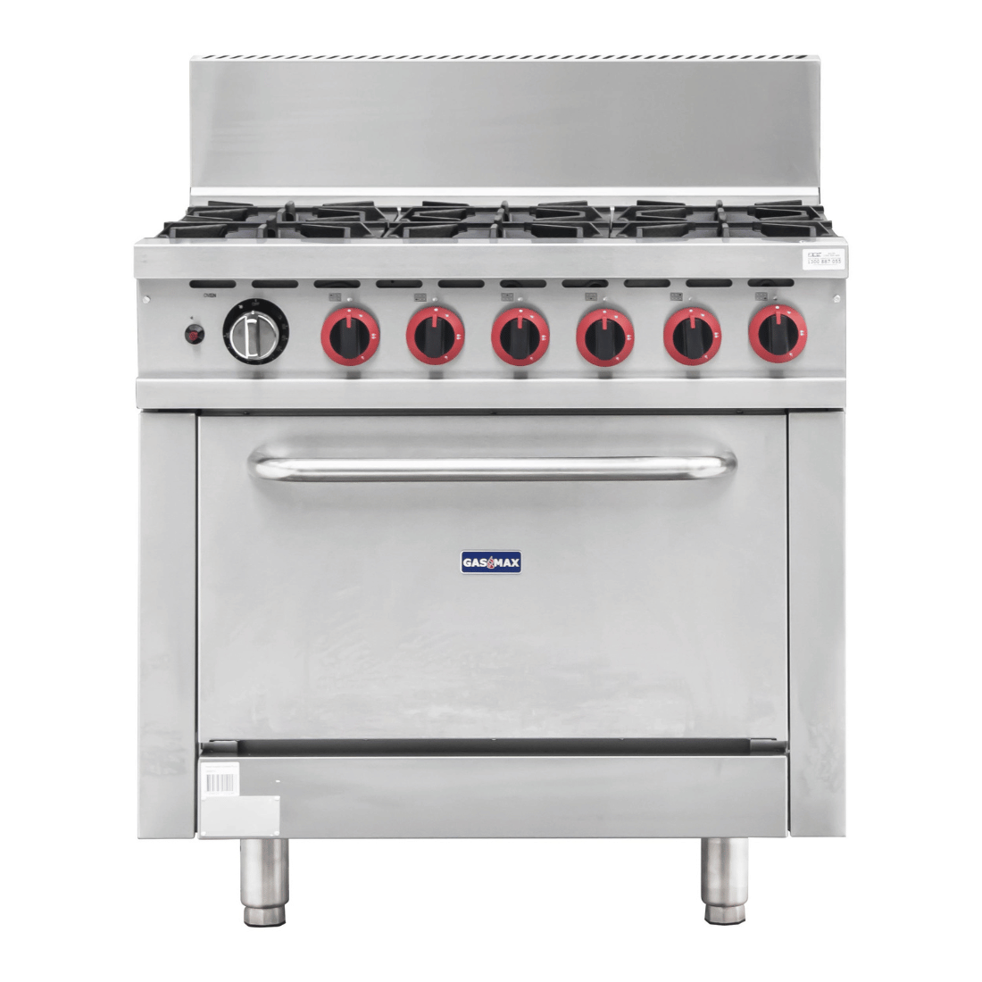 Gasmax GBS6TS 6 Burner With Oven Flame Failure