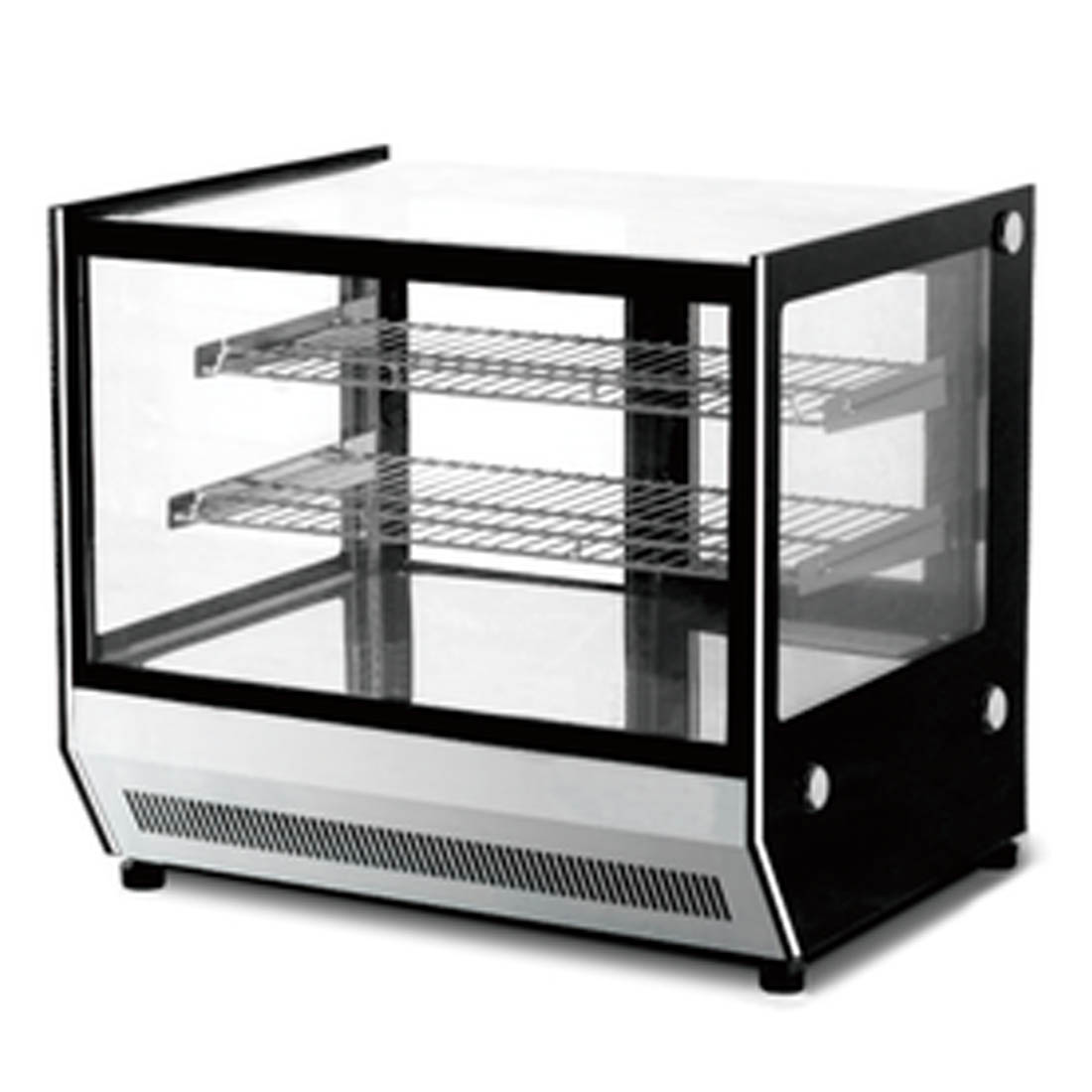 Bonvue GN-900HRT Counter Top Square Glass Hot Food Display