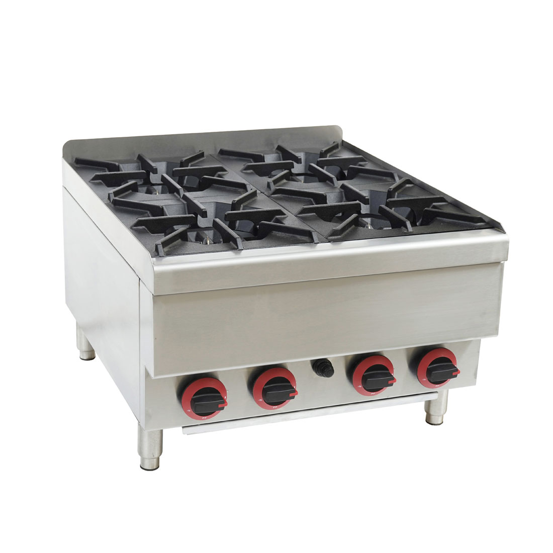 Gasmax JUS-TR-4 Benchtop Natural Gas 4 Burner Cooktop
