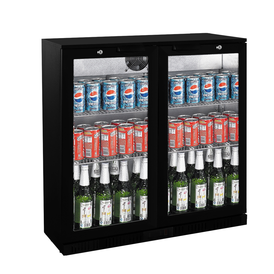 Thermaster LG-208HC Under Bench Two Door Bar Fridge/Cooler