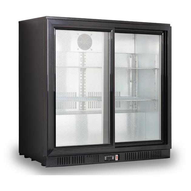 Thermaster LG-208SC Under Bench Two Sliding Door Bar Fridge/Cooler
