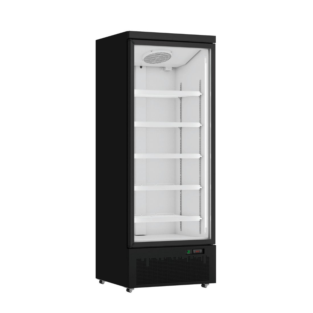 Thermaster LG-600BGBM Door Supermarket Fridge Black