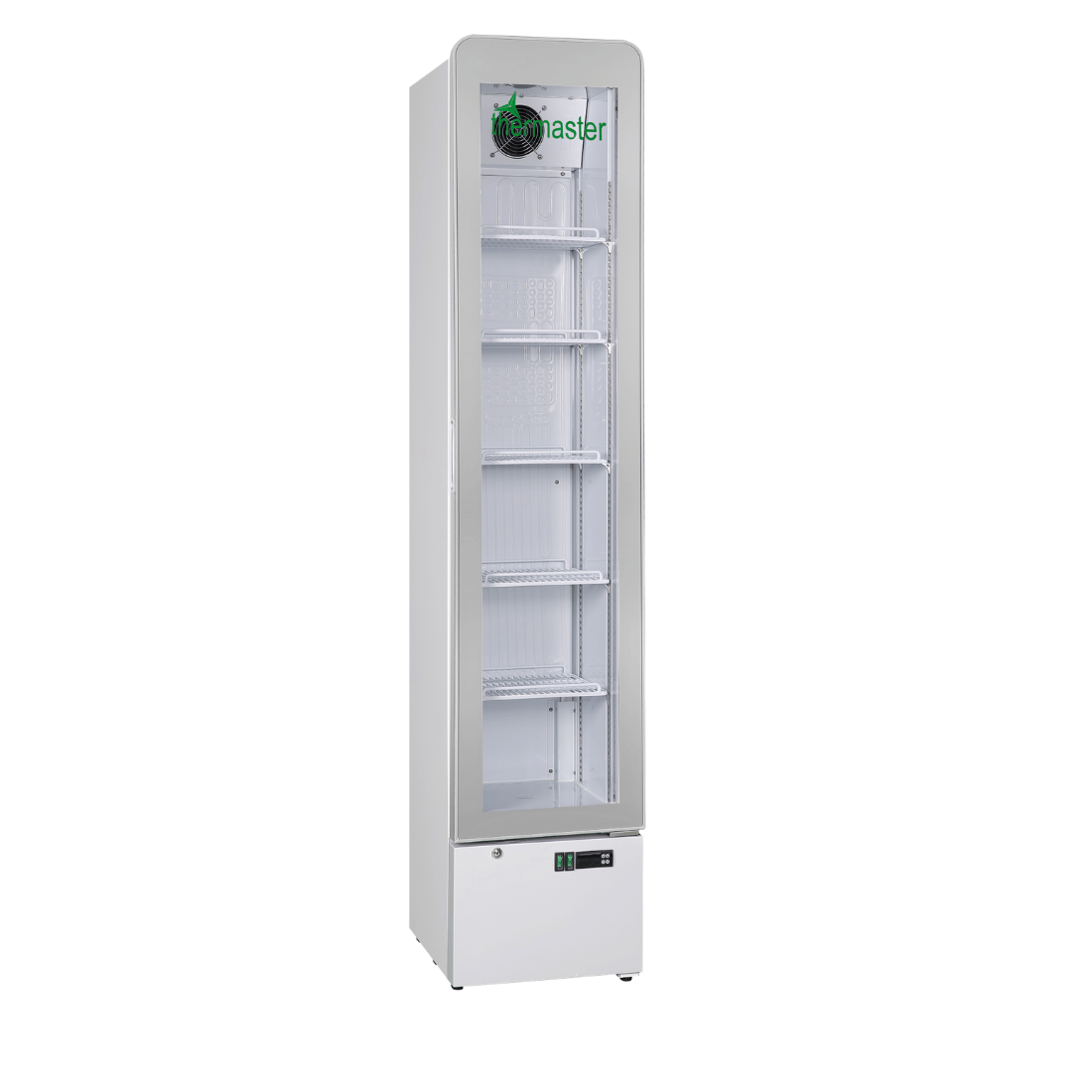 Thermaster LG166FA SlimFit Upright Glass Door Beverage Fridge 