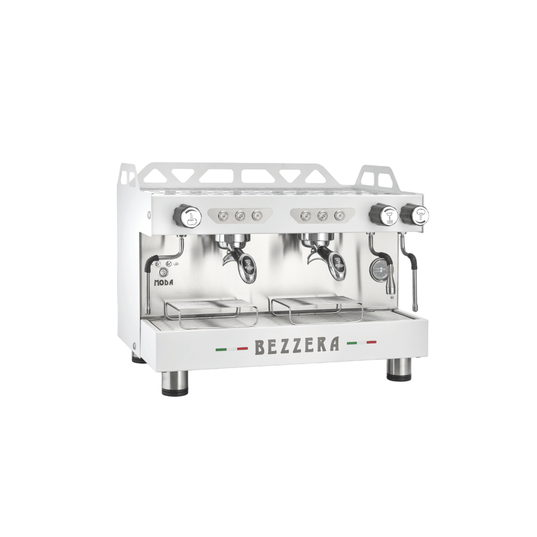 Bezzera MODADE2W MODA DE 2 Group Espresso Machine White