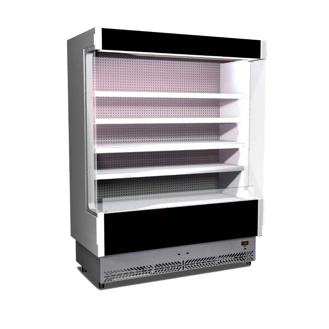 Tecnodom TDVC60-CA-150 Open Chiller with 4 Shelves