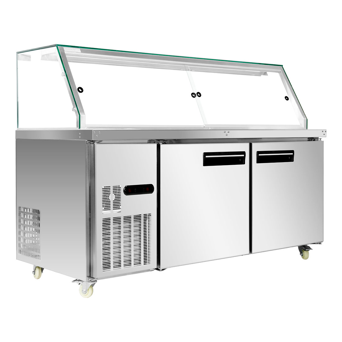 Thermaster PG180FA-XG Cold Salad & Noodle Bar 5x1/1 GN Pans