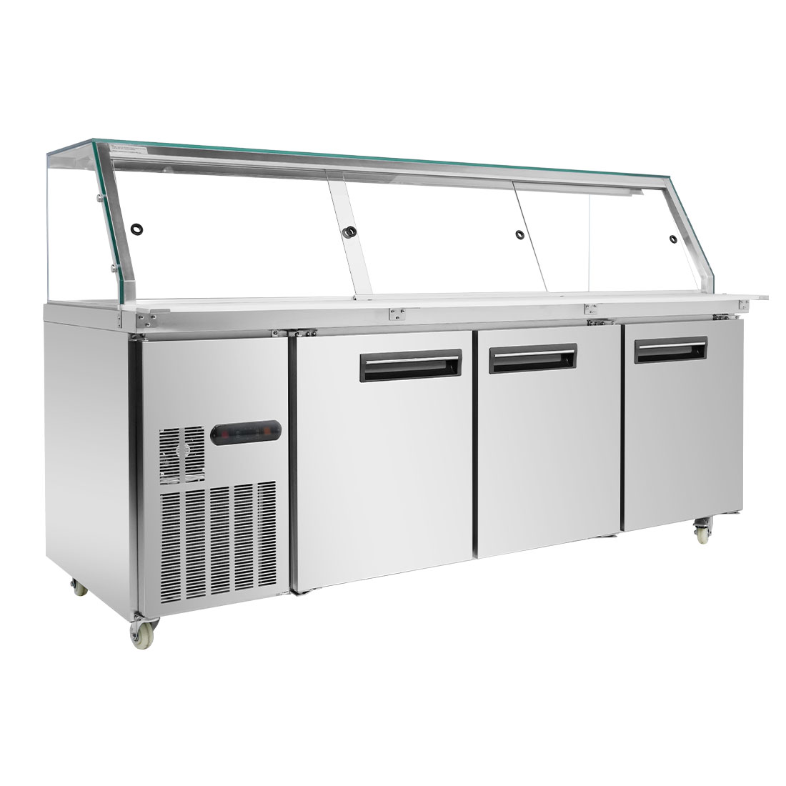 Thermaster PG210FA-XG Cold Salad & Noodle Bar 6x1/1 GN Pans