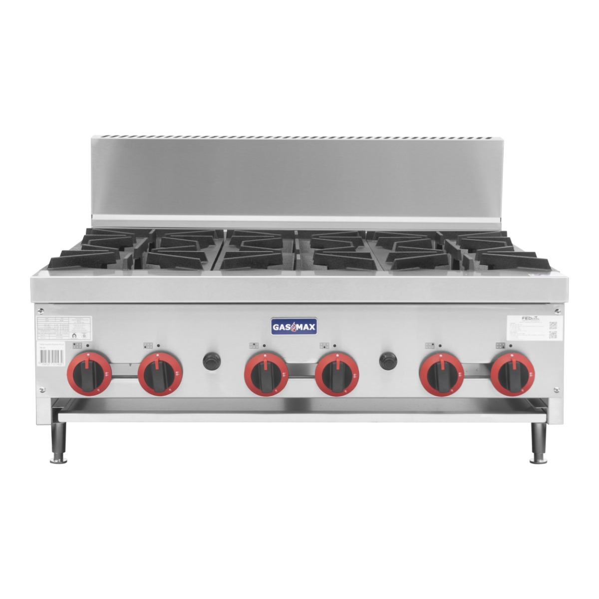 Gasmax RB-6ELPG Gas 6 Burner Cook Top