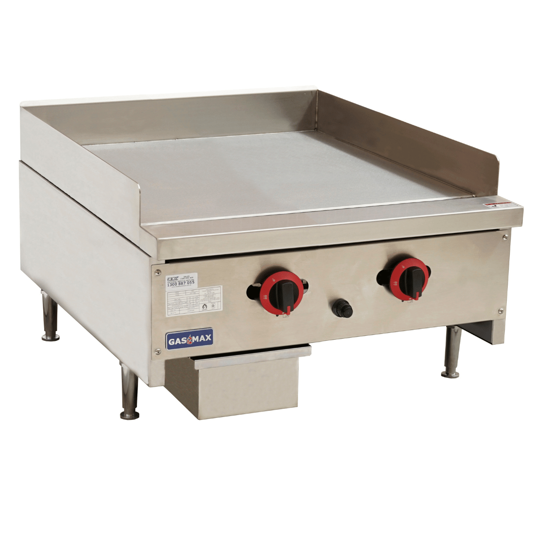 Gasmax RGT-24ELPG Two burner griddle LPG