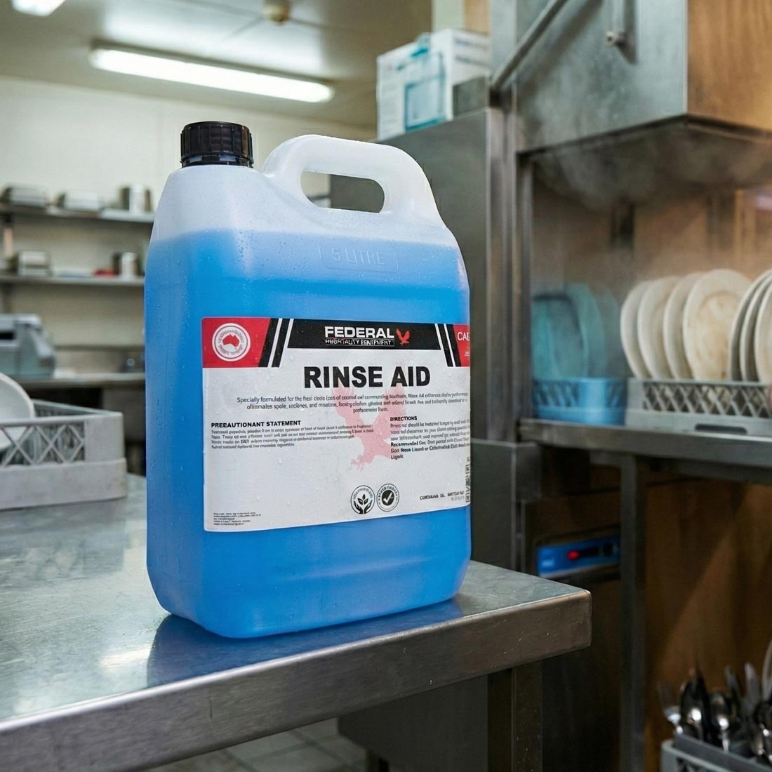 F.H.E DH-RA5L Rinse Aid Dishwasher Chemical 5LT