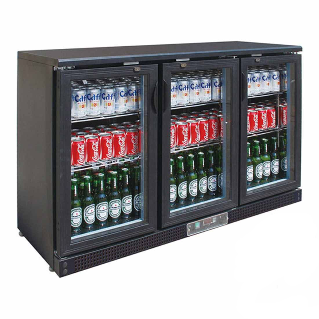 Thermaster SC316G Three Door Drink Bar Fridge/Cooler