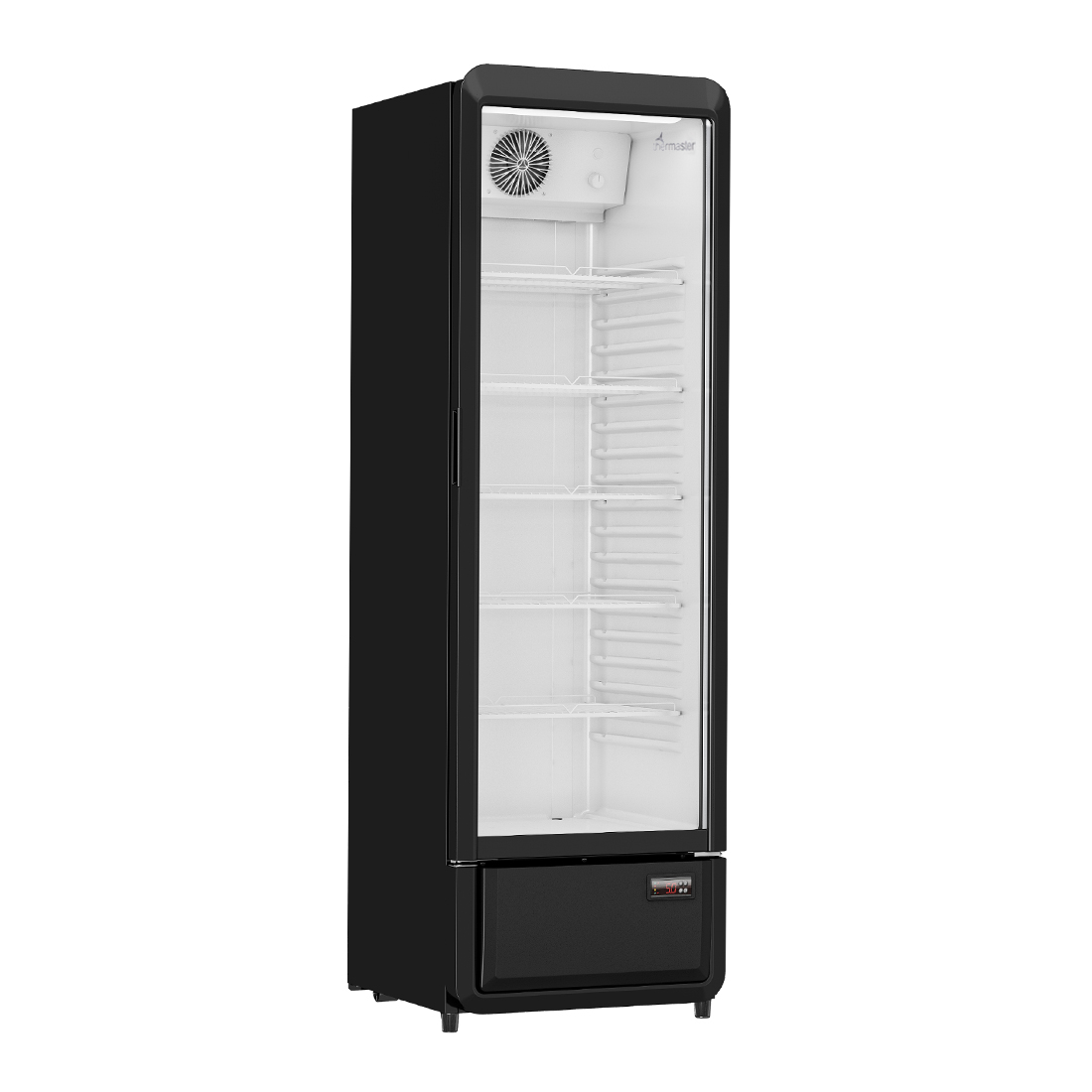 Thermaster SDC-258B Upright Glass Door Beverage Fridge