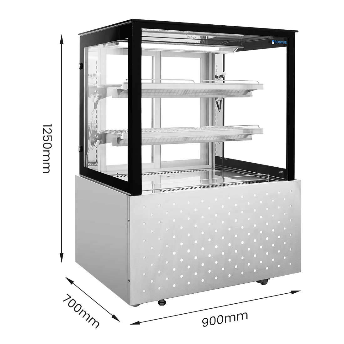 Bonvue SG090FE-2XB Heated Food Display