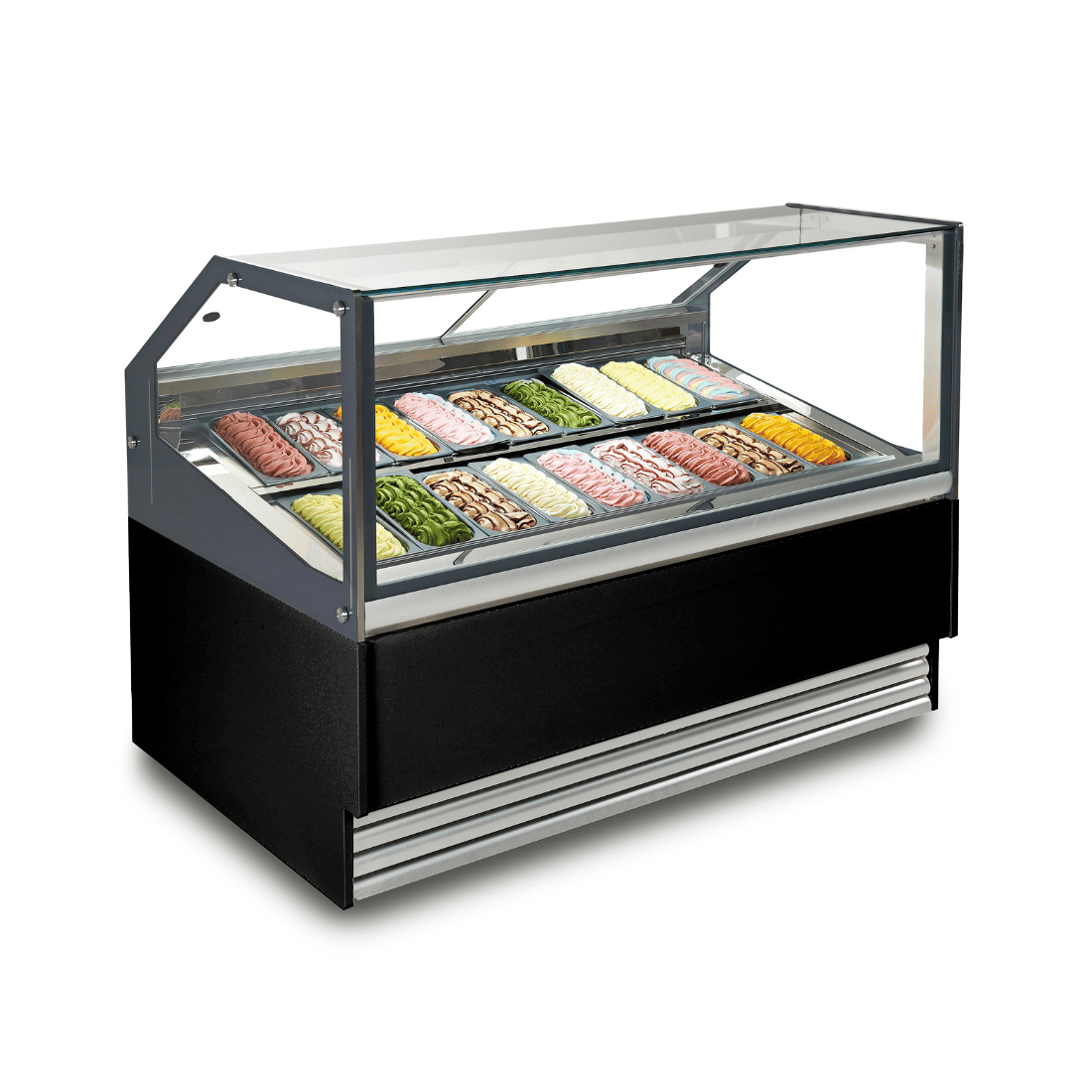 Bonvue SGD-18B Gelato / Ice Cream Display Showcase