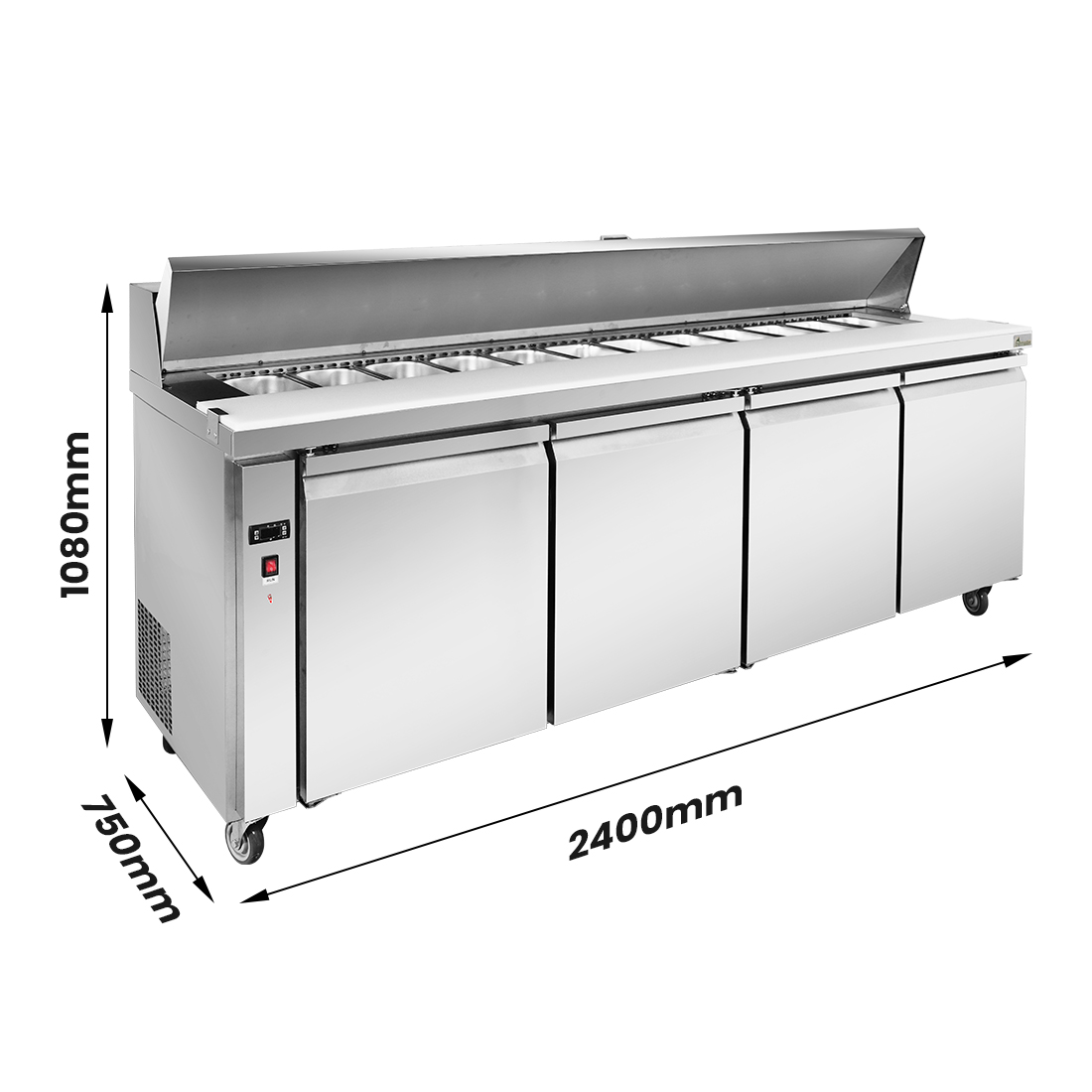 Thermaster SLB240 four door Sandwich Bar