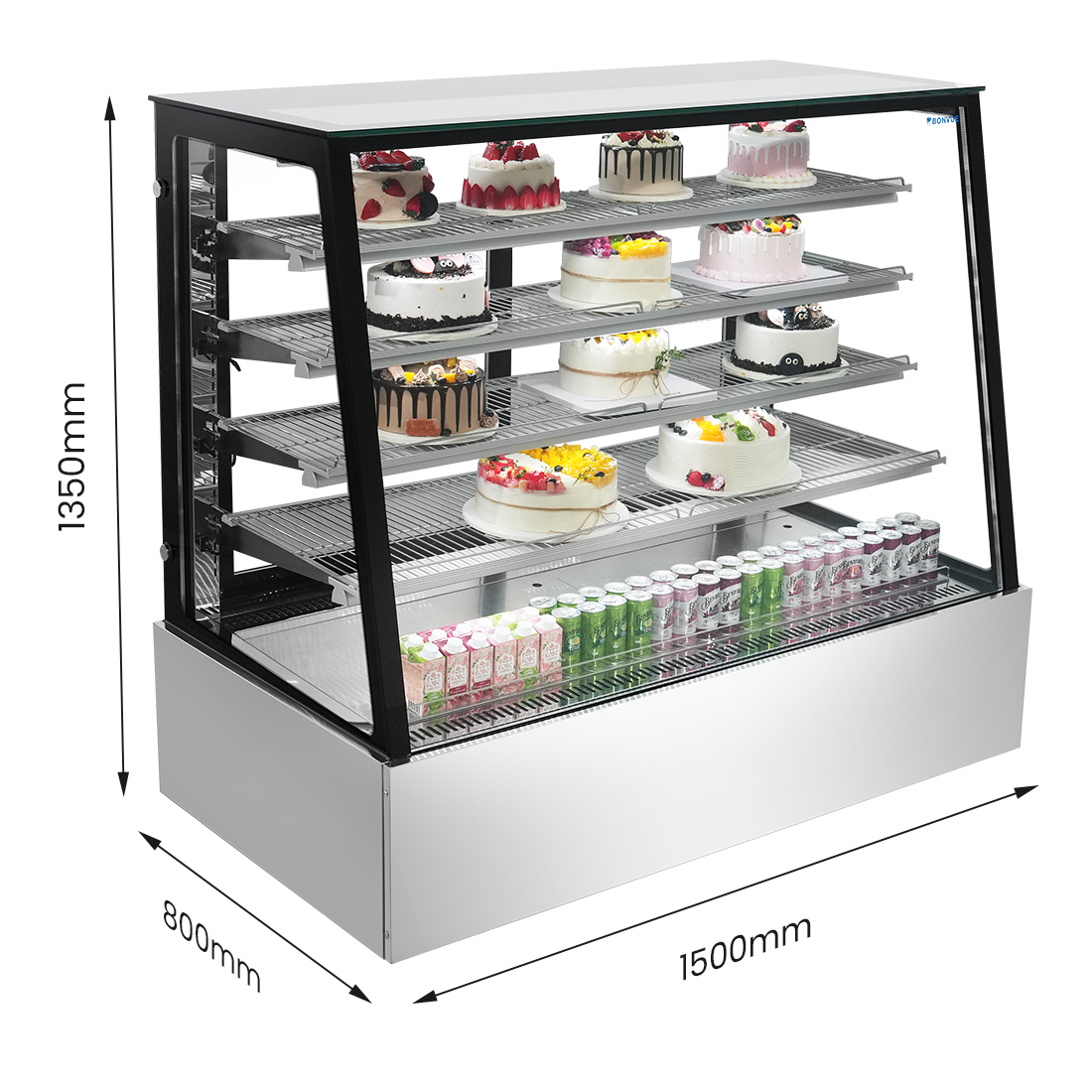 Bonvue SLP850C Deluxe Chilled Display Cabinet