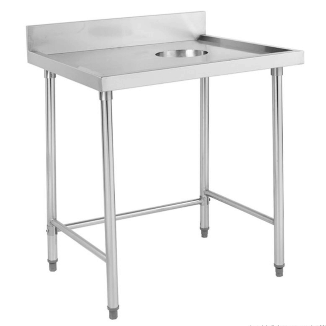 Modular Systems SWCB-7-1200R Modular System High Quality Stainless Steel Bench with splashback