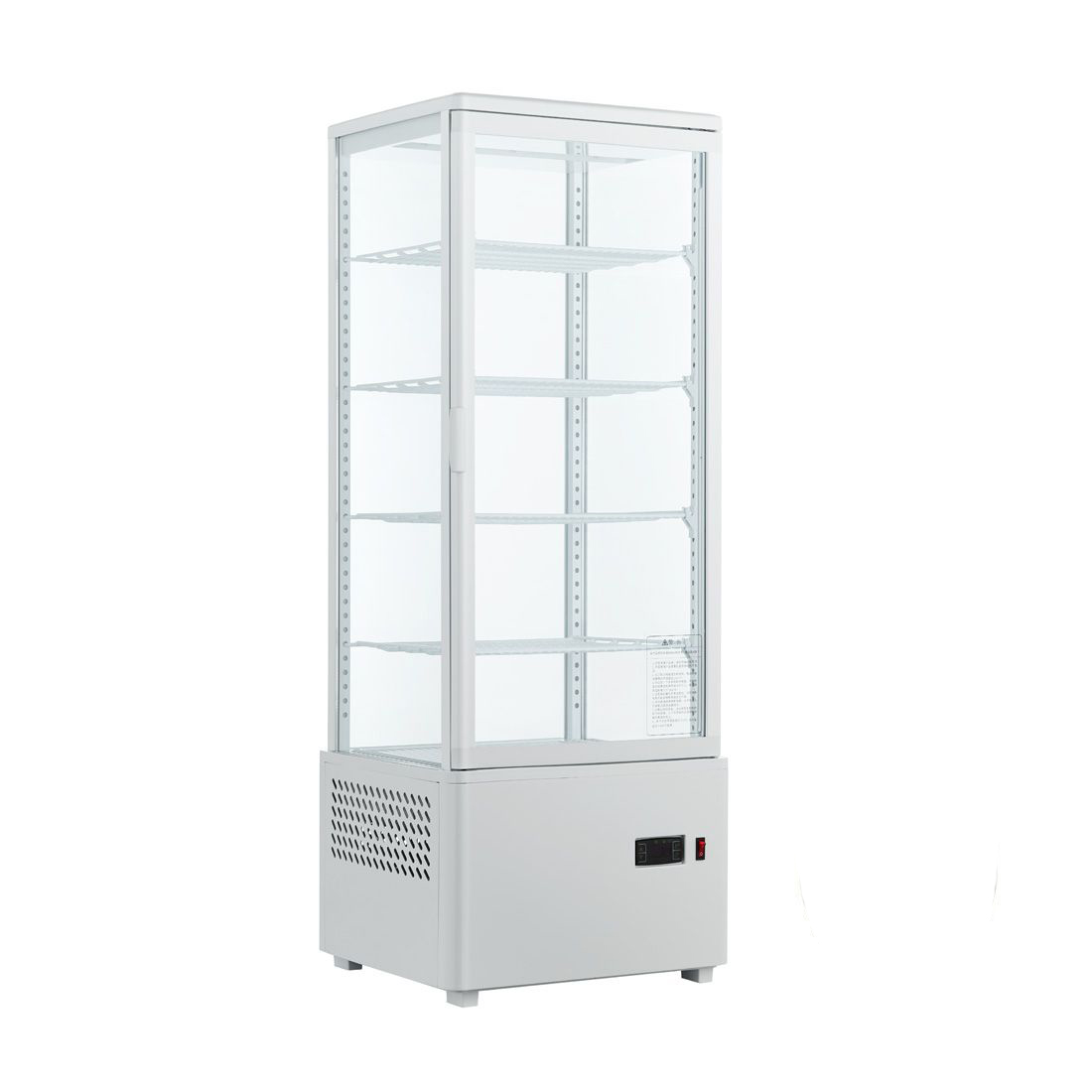 Thermaster TCBD108L Four Sided Countertop Display Fridge