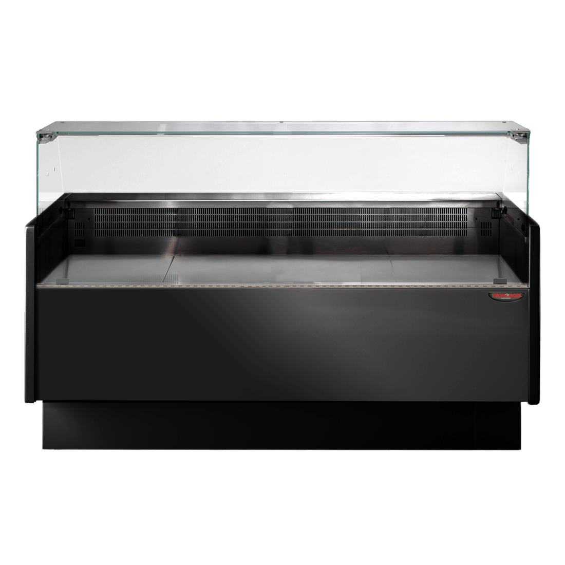 Tecnodom TDMR-0915B Serie MR9.5 Black 1520mm Wide Deli Display with Storage and Castors