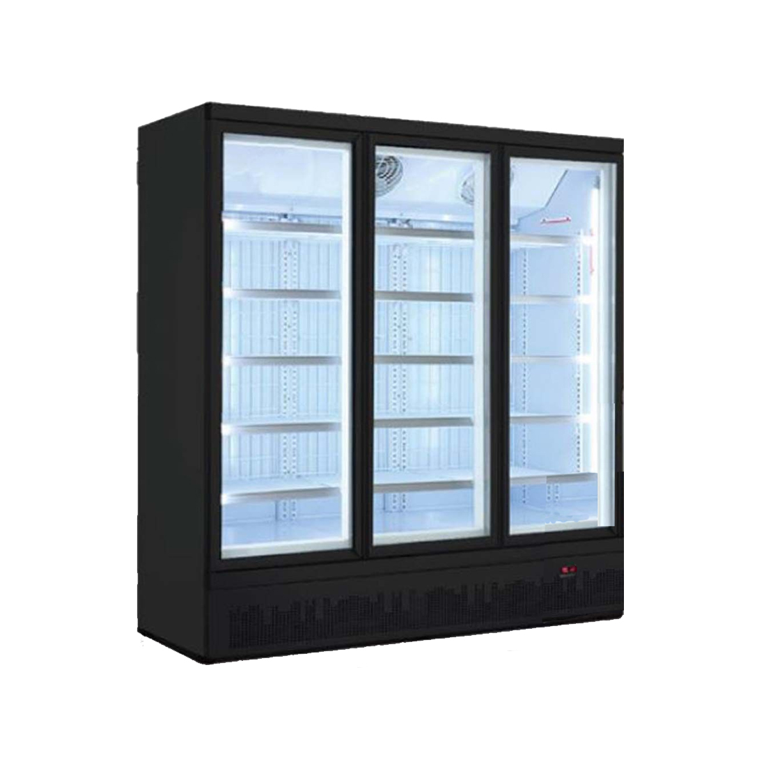 Thermaster LG-1500BGBMF Triple Door Supermarket Freezer