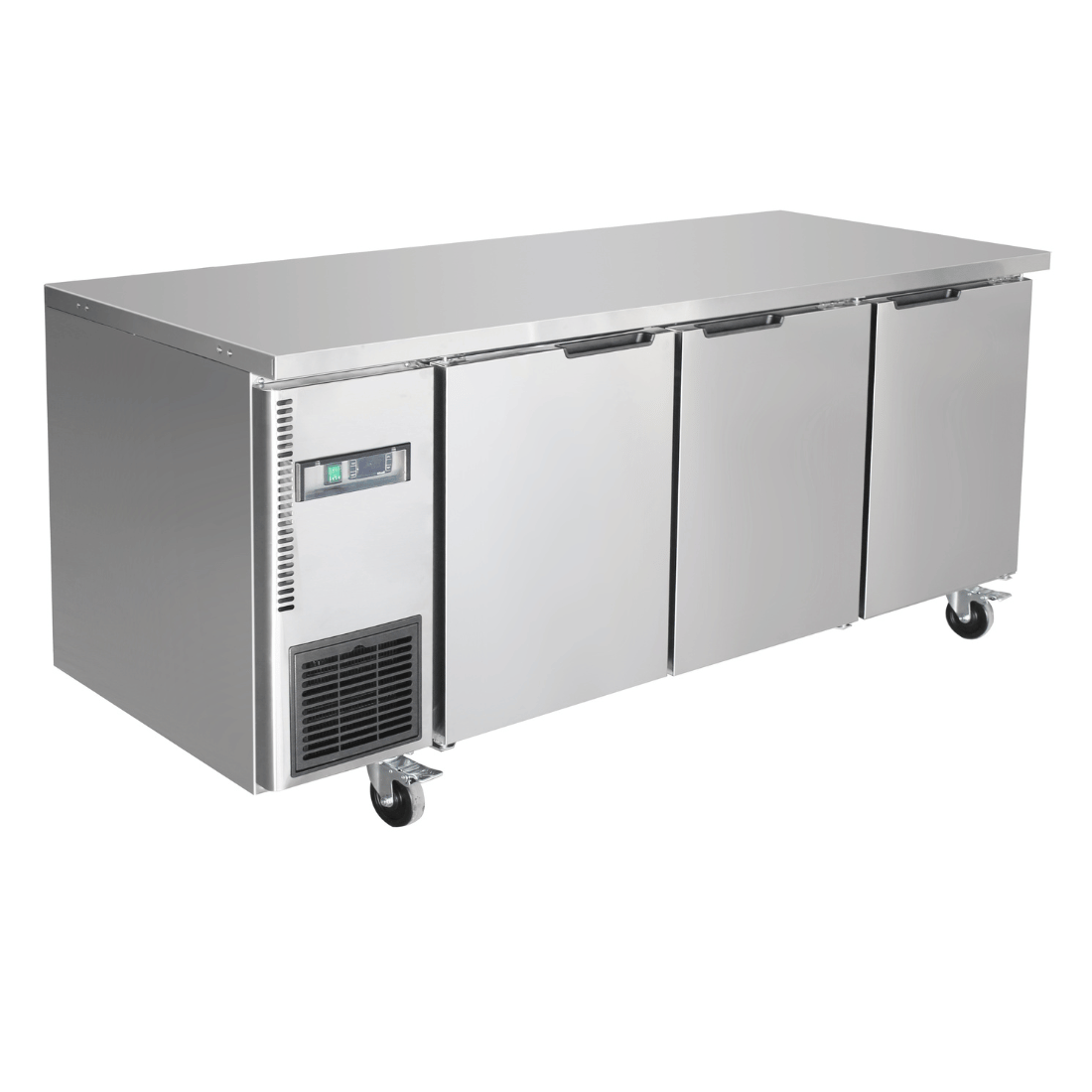 Thermaster TS1800BT-3D Stainless Steel Triple Door Workbench Freezer