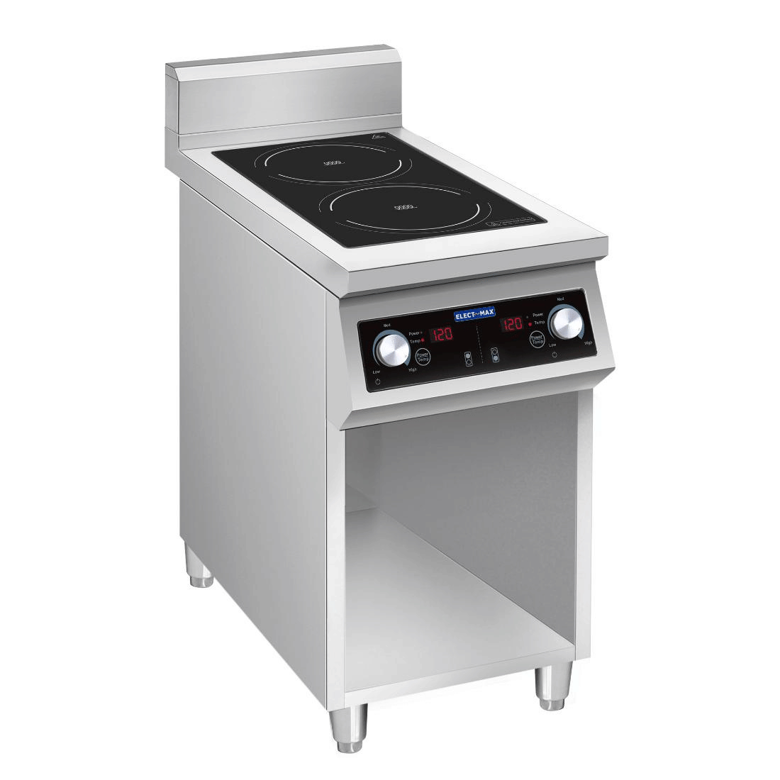 Electmax EIC9-400P 900 Series Induction 2 Burner Cooker with Splashback