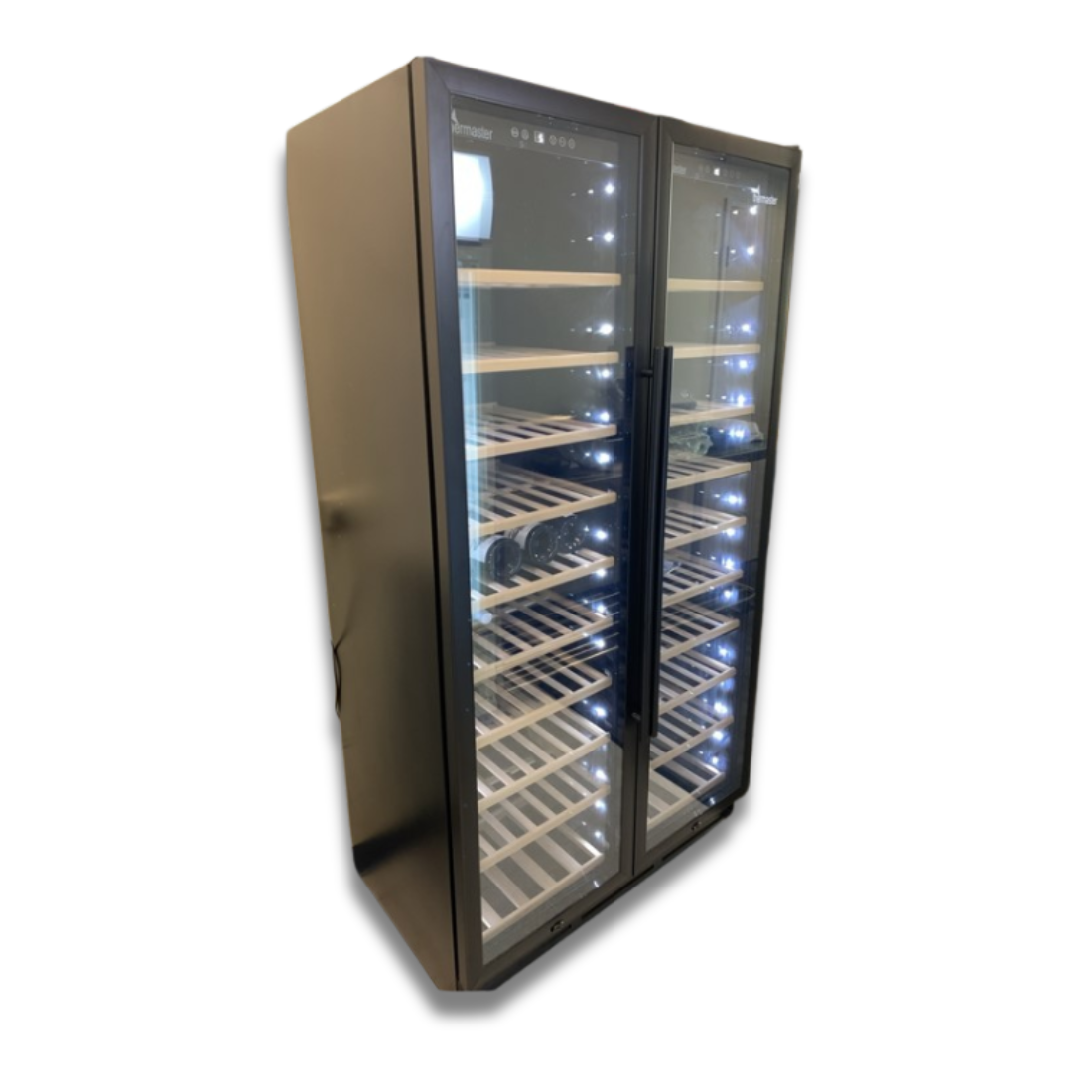 Thermaster WB-218B Dual Zone Two Door Premium Wine Cooler