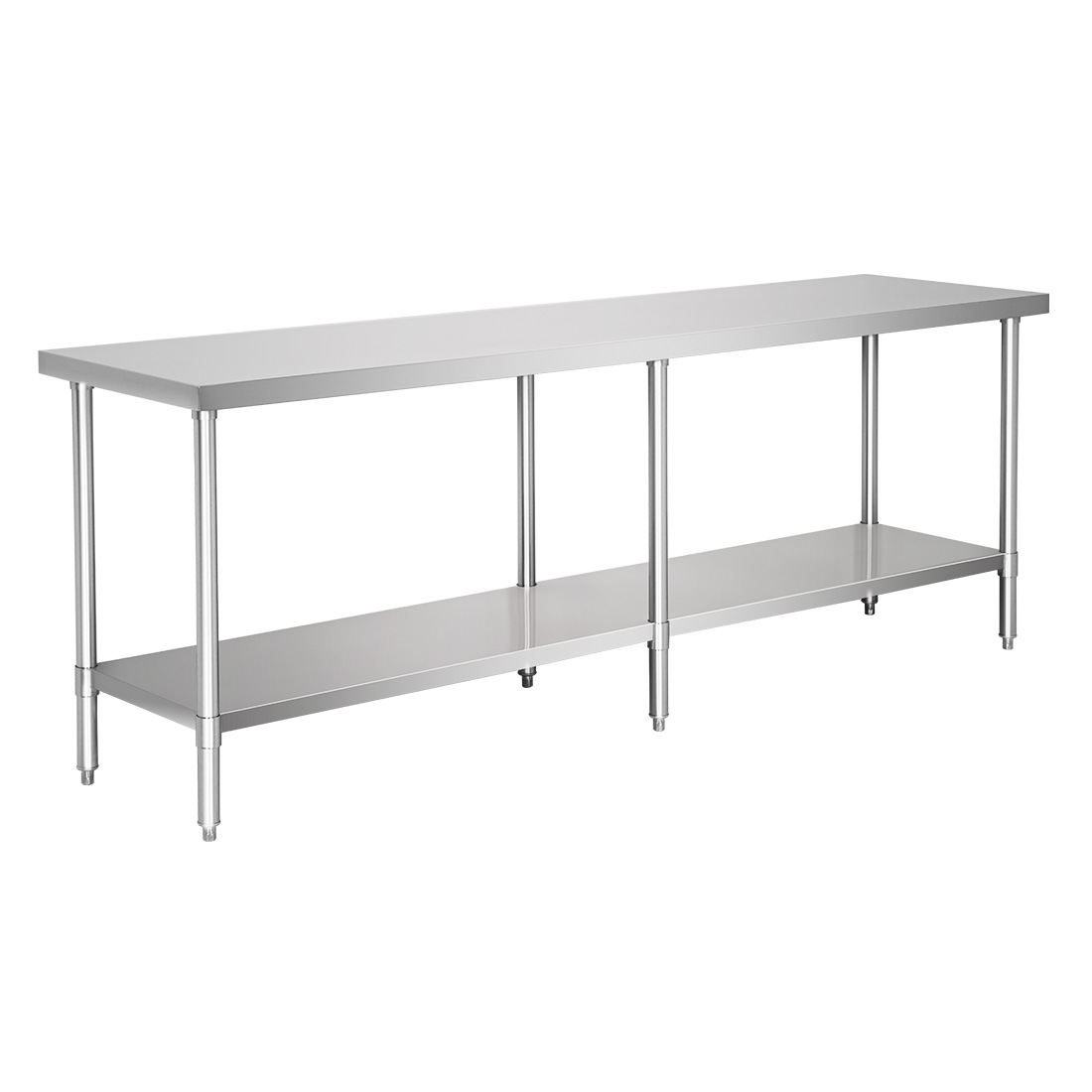 Modular Systems WB6-2400/A Modular System Stainless Steel Workbench