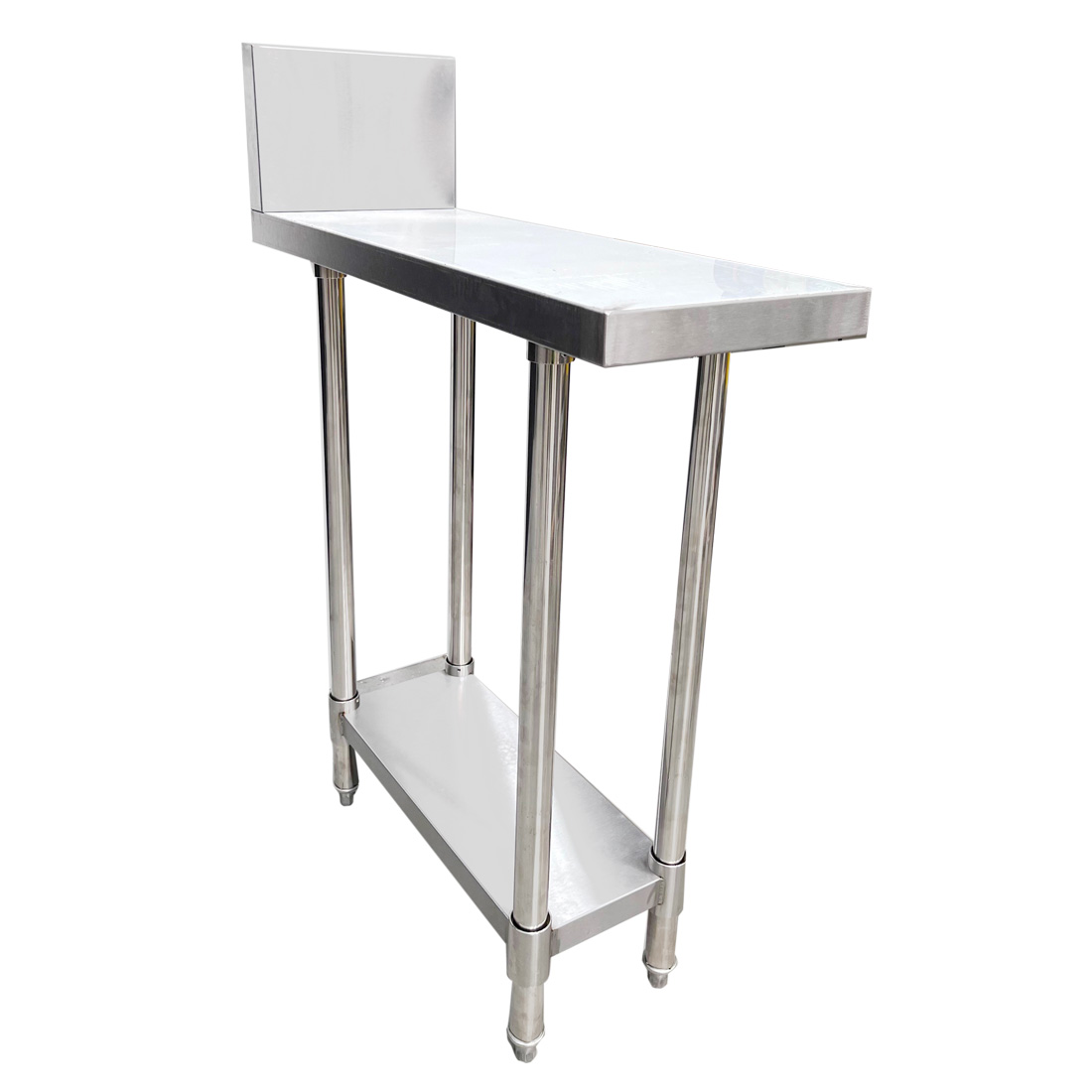 Modular Systems WBB-0300R Stainless Steel Kitchen Infill Bench with Splashback