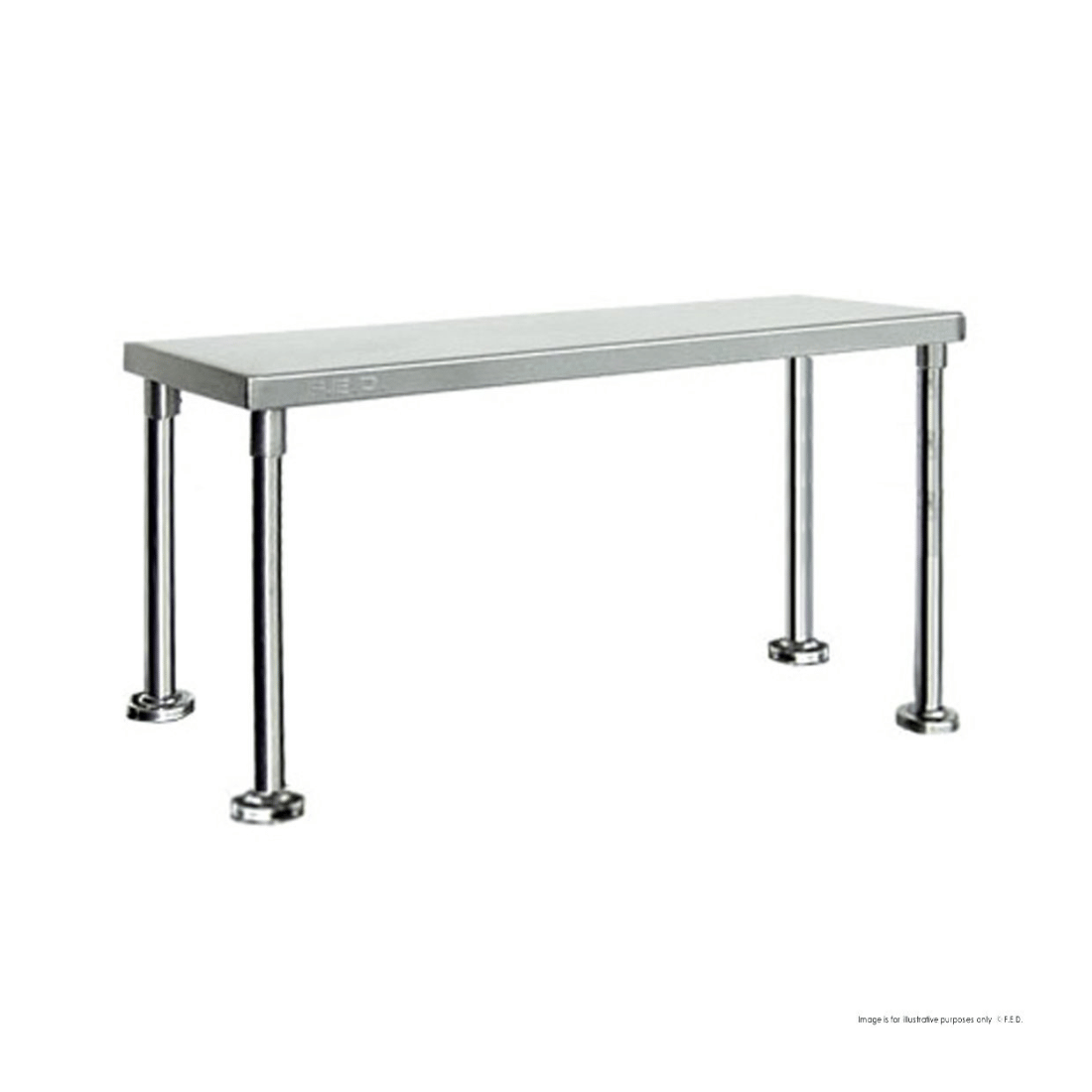 Modular Systems WBO1-1200-400 Single Tier 400mm Deep Workbench Overshelf 450mm High