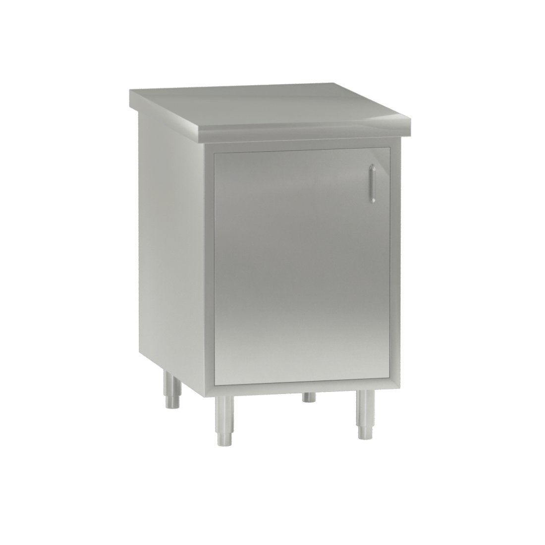 Modular Systems WC8-0600 Modular System Single Door Stainless Steel Cabinet