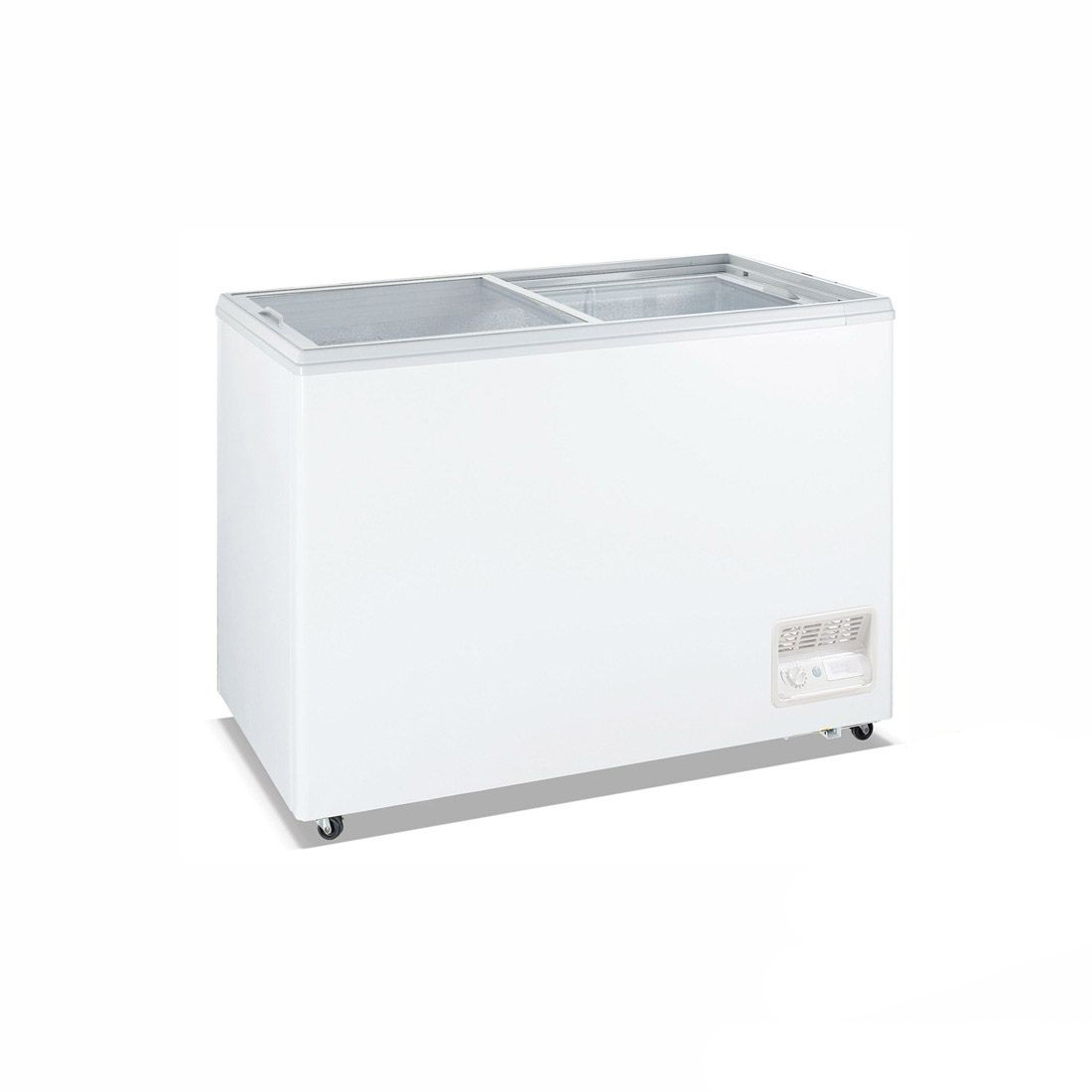 Thermaster WD-200F Heavy Duty Chest Freezer with Glass Sliding Lids
