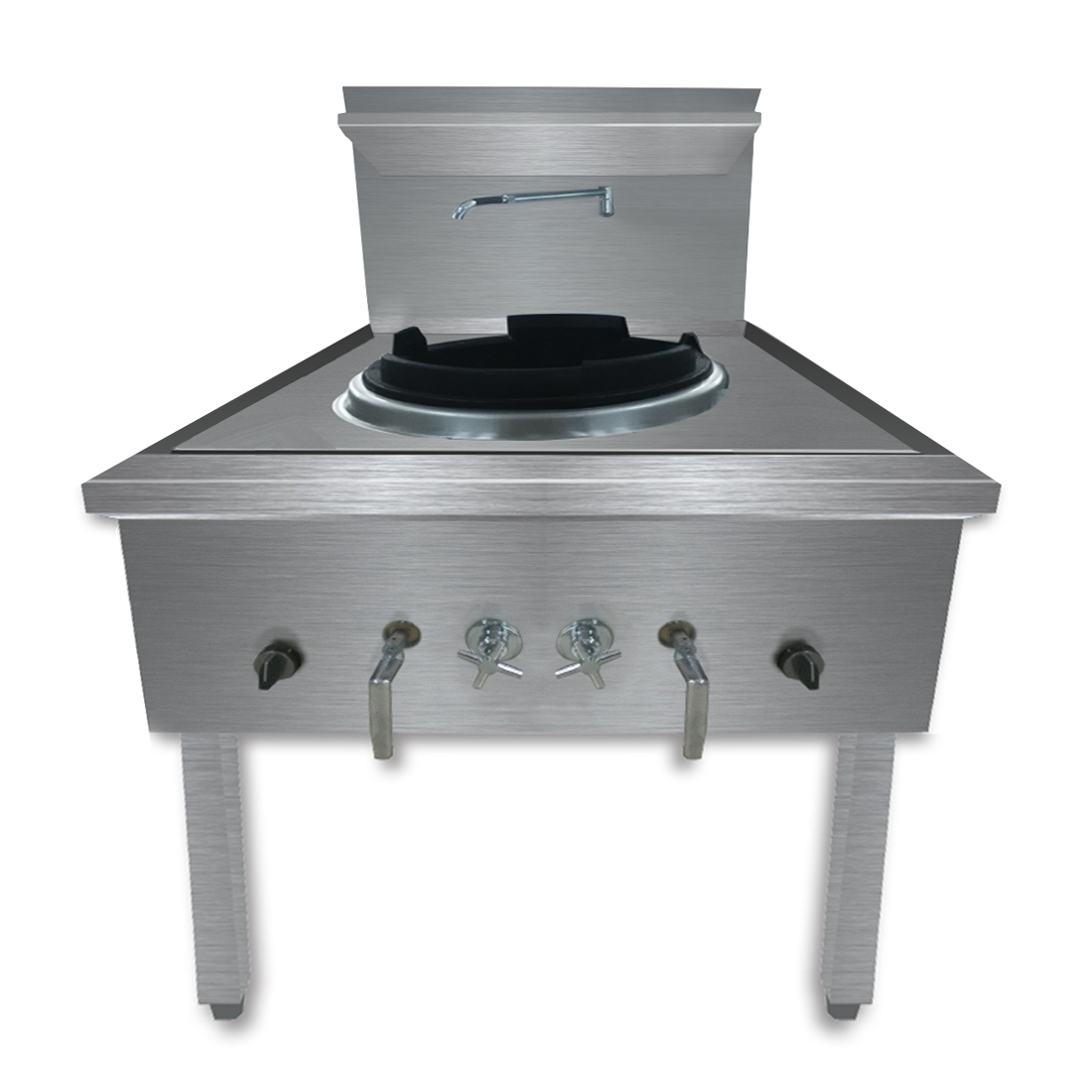 Gasmax WW-1LC Waterless LPG Single Wok Chimney Burner