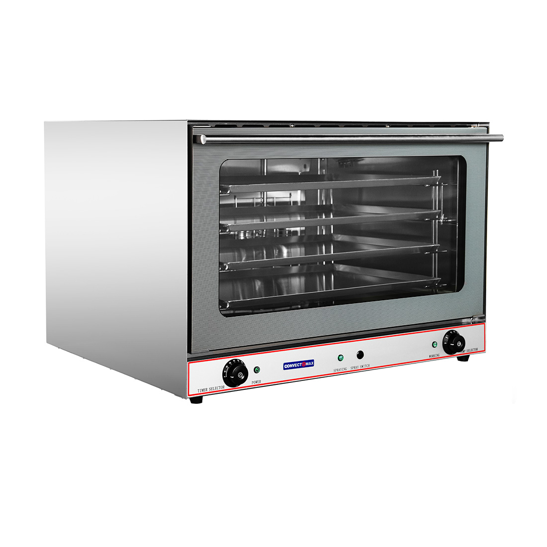 ConvectMax YXD-8A/15E Heavy Duty Stainless Steel Convection Oven w/ Press Button Steam
