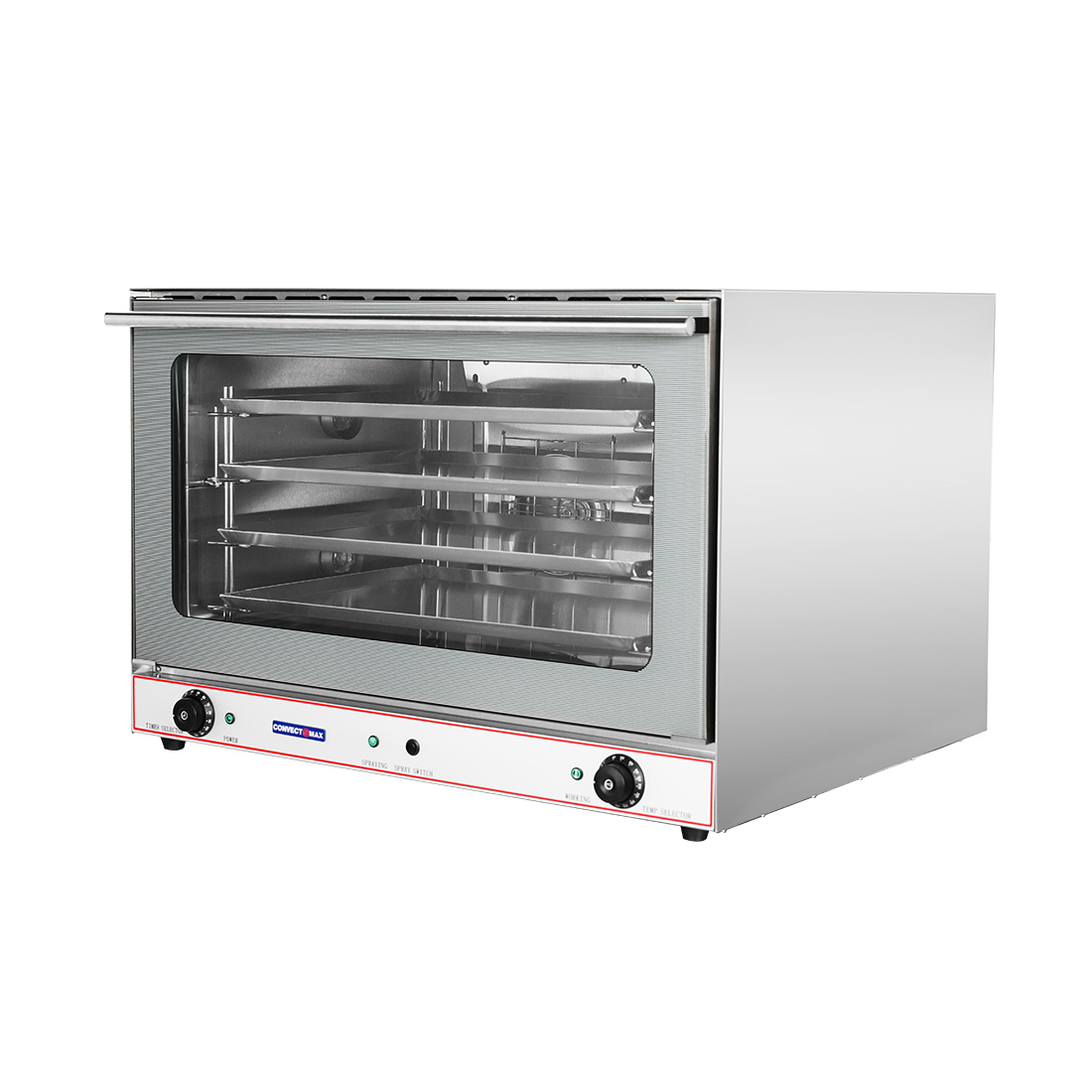 ConvectMax YXD-8AE Heavy Duty Stainless Steel Convection Oven w/ Press Button Steam