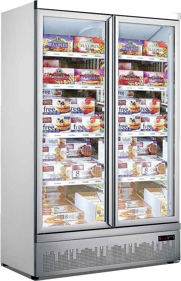 commercial display freezer