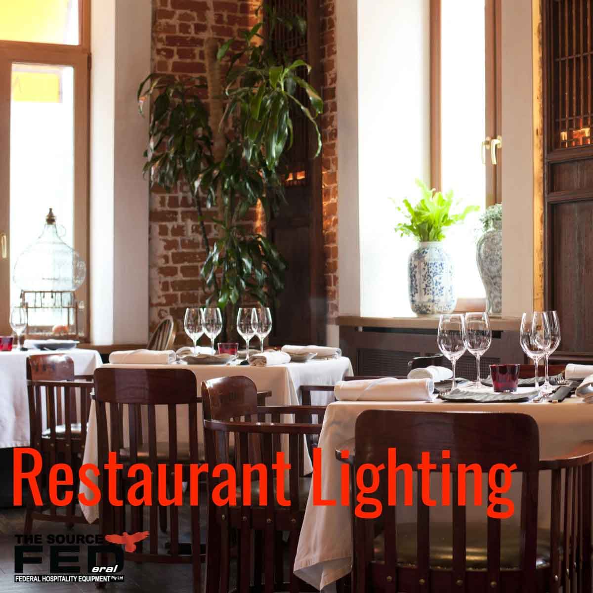 restaurant lighting effect